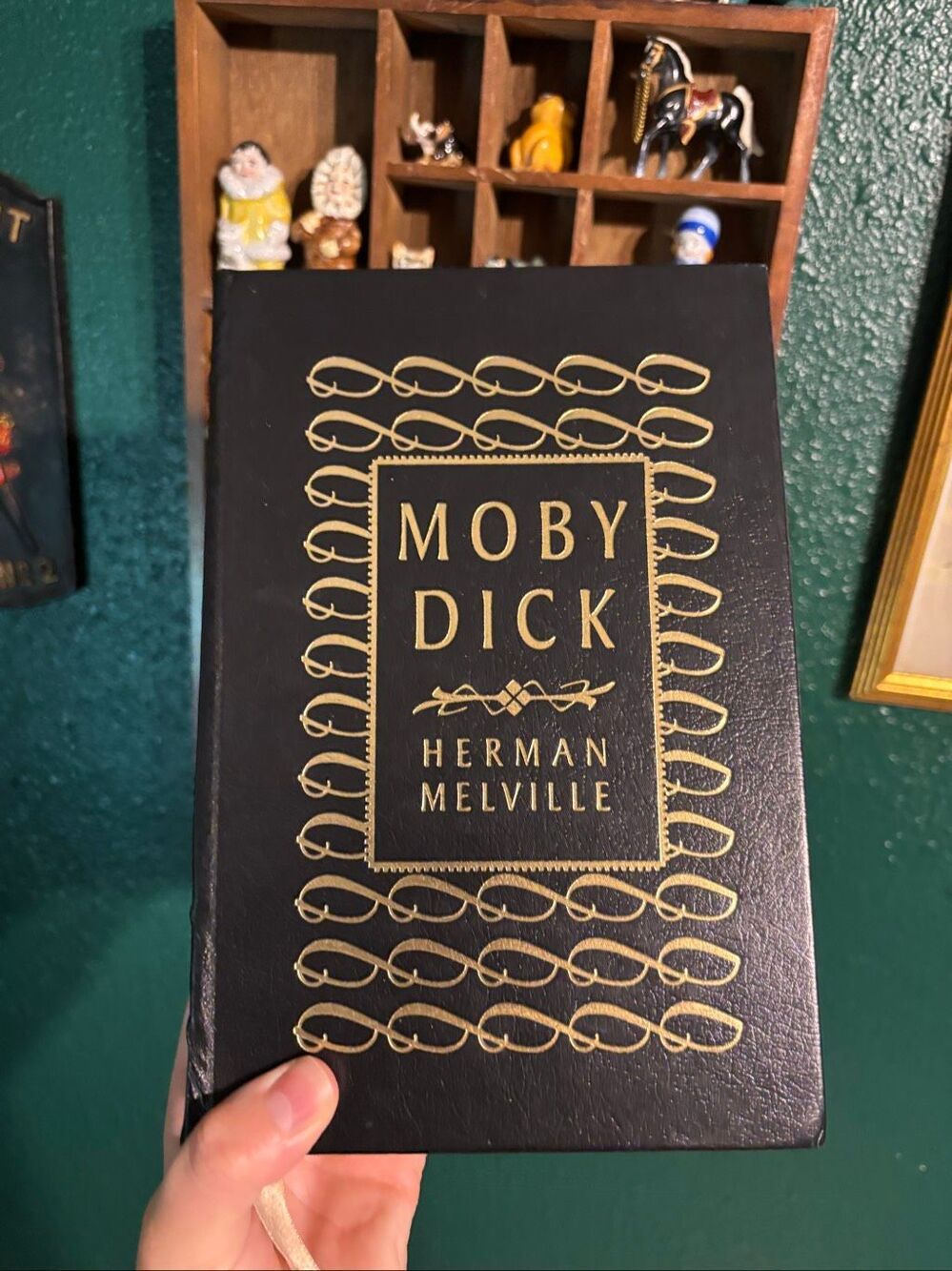 Moby-Dick by Herman Melville Black Decorative Hardcover Edition